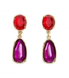 Ralph Lauren Multi Color Teardrop Earrings