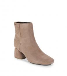 DKNY Light Brown Caleena Boots