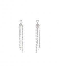 Kate Spade Silver Shimmy Fringe Earrings