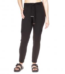 Michael Kors Black High Rise Utility Pants