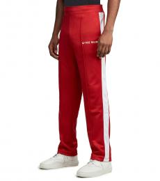 Red Activewear Track Pants