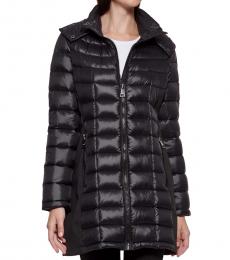 Calvin Klein Black Packable Puffer Coat