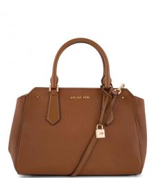 Michael Kors Luggage Hayes Large Satchel