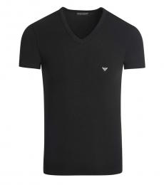 Emporio Armani Black Slim Fit T-Shirt