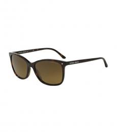 Giorgio Armani Havana Brown Frame Sunglasses