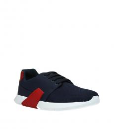 Prada Blue Red Logo Sneakers