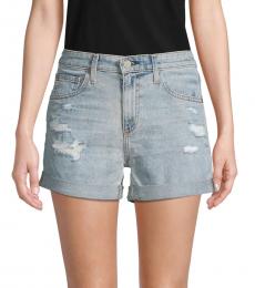 AG Adriano Goldschmied 21 Years Roll-Up Denim Shorts