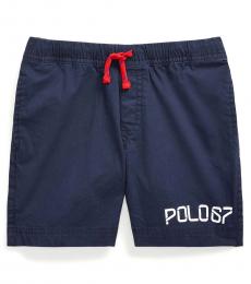 Ralph Lauren Little Boys Newport Navy Poplin Shorts