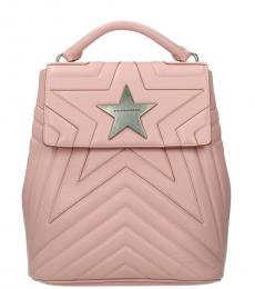 Pink Star Medium Backpack