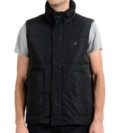 Black Full Zip Vest
