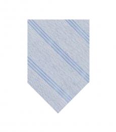 Calvin Klein Blue Wide Stripe Tie
