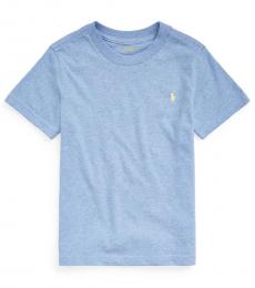 Ralph Lauren Little Boys Soft Royal Crewneck T-Shirt
