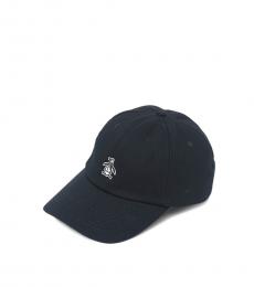 Original Penguin Dark Blue Brushed Twill Baseball Cap