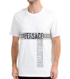 White Graphic Crewneck T-Shirt