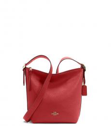 Red Val Large Crossbody Bag
