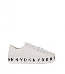 White Banson Leather Sneakers