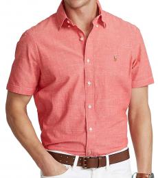 Ralph Lauren Coral Classic-Fit Short Sleeve Shirt