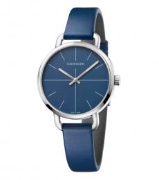 Calvin Klein Dark Blue Even Quartz Dial Watch