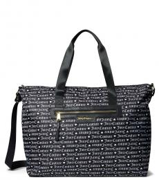 Juicy Couture Black Valentine's Day Large Duffle Bag