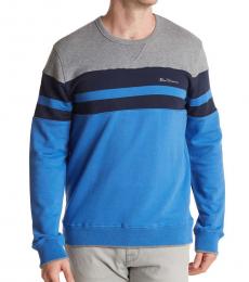 Ben Sherman Parisian Blue Stripe Sweatshirt