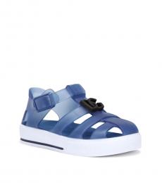 Dolce & Gabbana Little Boys Blue Rubber Sandals