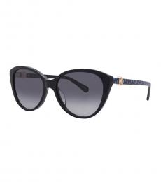 Kate Spade Black Shaded Cat Eye Sunglasses