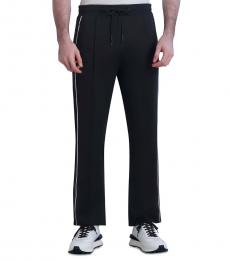 Karl Lagerfeld Black Slim Fit Track Pants