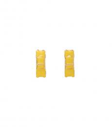 Kate Spade Yellow Hit The City Taxi Stud Earrings