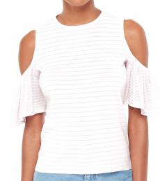 Kate Spade Pink Lemonade Cold Shoulder Sweater