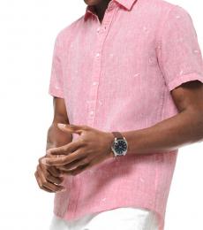Michael Kors Grapefruit Sunglass-Print Shirt