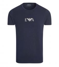Emporio Armani Navy Blue 2-Pack Logo T-Shirt