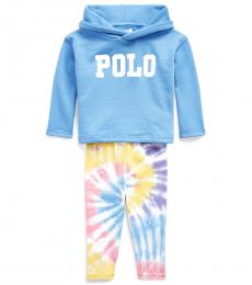 Ralph Lauren 2 Piece Hoodie/Leggings Set (Baby Girls)