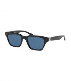 Black Retro Cat-Eye Sunglasses
