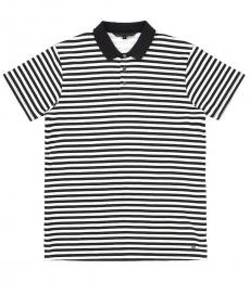 Marc Jacobs Black Stripe Logo Polo