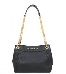 Michael Kors Black Jet Set Chain Large Shoulder Bag