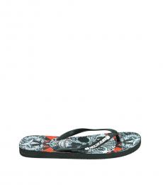 Philipp Plein Multi Color Skull Slippers