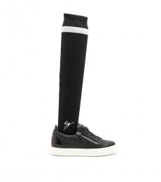 Giuseppe Zanotti Black Maylondon Sock Sneakers