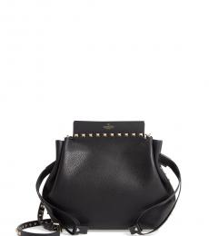 Valentino Garavani Black Studded Large Crossbody