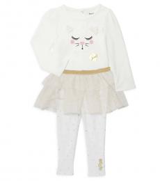 Juicy Couture 2 Piece Top/Tutu Leggings Set (Baby Girls)