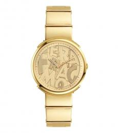 Gold Logomania Watch