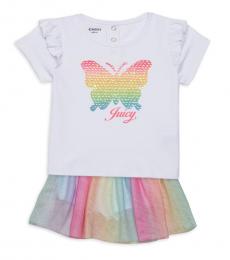 Juicy Couture 2 Piece Top/Skirt Set (Baby Girls)