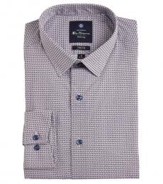 Ben Sherman Light Purple Royal Oxford Dress Shirt