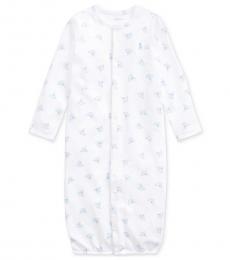 Ralph Lauren Baby Boys White Convertible Gown Coverall