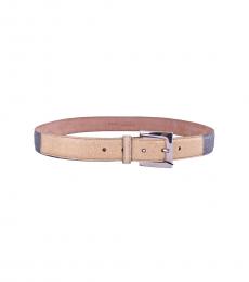 Dolce & Gabbana Gold-Silver Shiny Belt