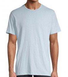 Rag And Bone Pale Blue Heathered T-Shirt