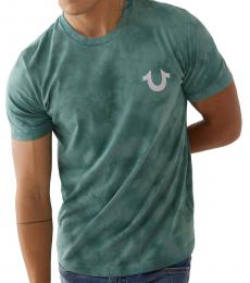 Green Tie Dye Logo T-Shirt