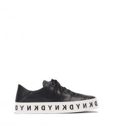 Black Banson Leather Sneakers