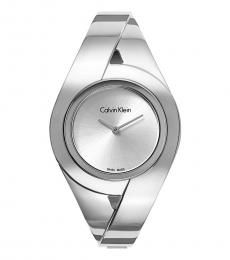 Silver Classic Dial Watch