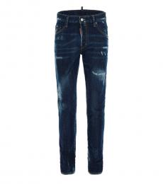 Dsquared2 Dark Blue Skater Skinny Jeans