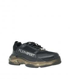 Philipp Plein Black Side Logo Sneakers